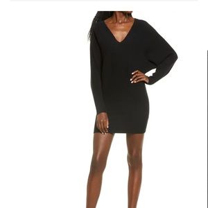 NWOT- Long Sleeve Dolman Sweater Minidress